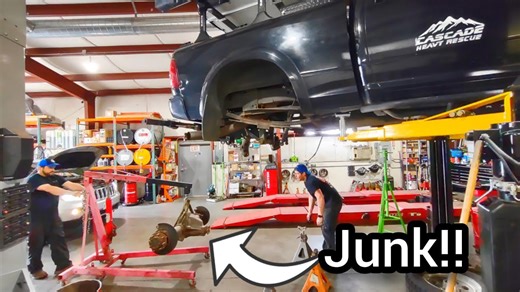 I’m fixing my ram truck’s rear axle