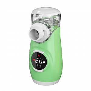 [Hot Item] Hand-Held Asthma Mini Digital Nebulizer Ultrasonic Nebulizer Portable Mesh Nebulizer with Timer Function