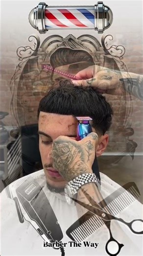 Curly French Crop with Low Fade #curlyhair #frenchcrop #lowfadehaircut #haircut #shortbarbershop