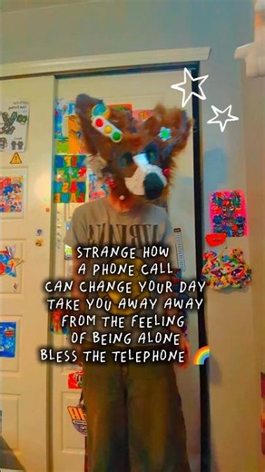 bless the telephone. #shortsfeed #furry #fypシ #trending #alterhuman #viral