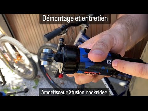 Démontage et entretien amortisseur Xfusion sur rockrider