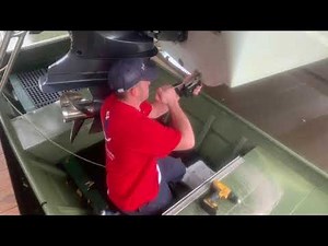 Garmin Panoptix(livescope)transducer install and on the water testing