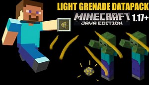 Light Grenade(Flashbang) Datapack Minecraft Data Pack