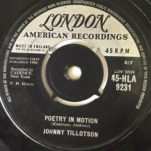 Johnny Tillotson - Poetry In Motion