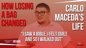 60 reactions | How Losing A Bag Changed Carlo Maceda’s Life | BULGAR | Facebook