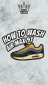 🌊 ASMR Deep Clean & Restoration on Rare Air Max 97 Sean Wotherspoon! 🌊 FOLLOW FOR MORE SATISFYING VIDEOS ✅ Watch as we bring this incredible pair of Sean Wotherspoon Air Max 97s back to life! These rare collaboration sneakers went through a full ASMR deep clean and midsole repaint, leaving them looking fresh and ready for the street again. From deep cleans to un-yellowing, re-gluing, re-stitching, and even custom work, we’ve got you covered with professional-level service for your most treasur