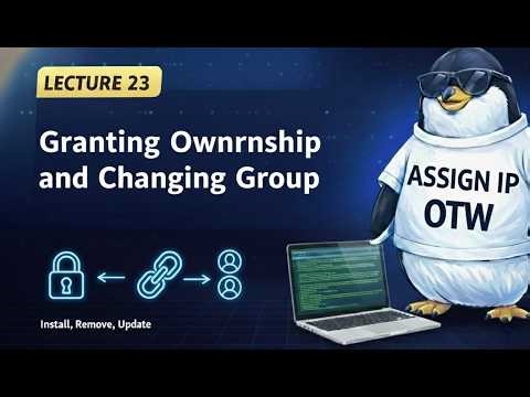 Why Your Linux Files Don’t Belong to You 😱 Ownership & Groups Explained | L23