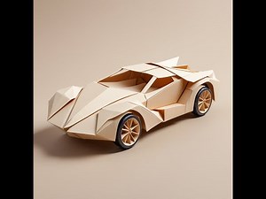 Easy & Fast Origami Car 🚗 | Simple Paper Folding Tutorial