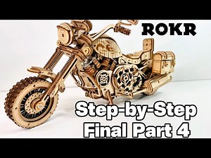 ROKR Mechanical Cruiser Motorcycle Step-by-Step Assembly | Part 4 - Completion