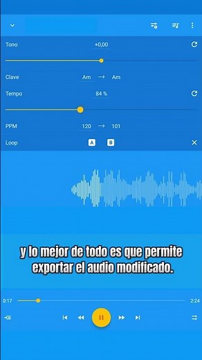 🔊Cambia el TONO o la VELOCIDAD de una canción ¡En 1 minuto! | 📀Music Speed Changer | Pitch Extension