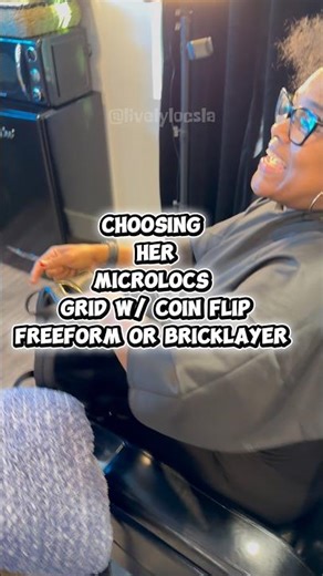 Flip a coin to choose a Microlocs Grid! #microlocs #microlocmastery