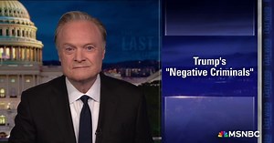 Lawrence: Donald Trump is now America's biggest loser in the history of presidents' first 100 days