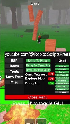 99 Nights in The Forest Script GUI