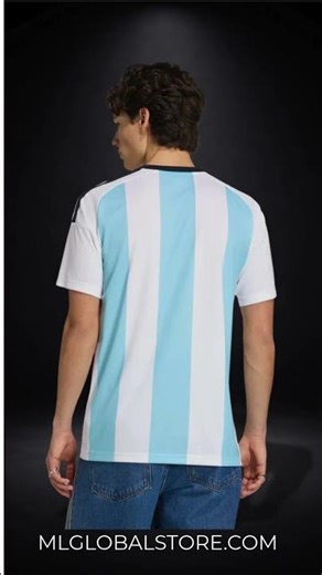 Adidas Camiseta Selección Argentina 26| Producto original en ML Global Store — Comprá hoy!!! #adidas