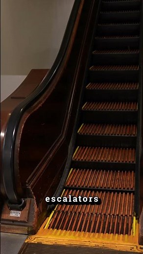 The Only Wooden Escalator in the World