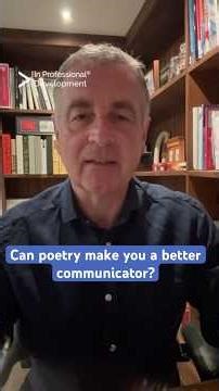 Why business leaders should read poetry