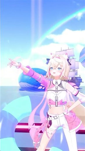 matsuri-senpai's new song 🌼 Sparkling!!をすぱーくりんぐしてみた✨️ #FUWAMOCO #shorts #ホロライブ #vtuber #踊ってみた #夏色まつり