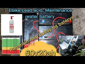 Electric Bike Lead Acid Battery Maintenance for longer Battery life #LeadAcid #Battery #ebike #acid