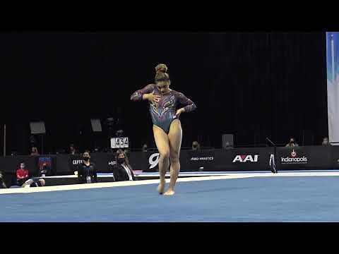 Laurie Hernandez – Floor Exercise – 2021 Winter Cup - Senior Women