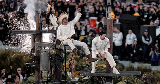 Here’s the thing about Bad Bunny’s light poles