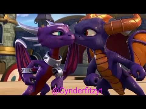 Spyro x cynder cute too 2 embarrassing moments 🥰