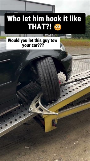 Tow gone WRONG 🚨 #roadsideassistance #automobile #mechanic #diy #mobilemechanic #cashcalls