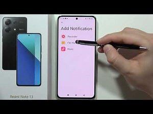 How to Change Notifications Sound on Redmi Note 13 - Custom Notifications Sound