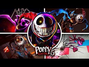 Poppy Playtime: Chapter 1-5 - Prototype ALL Scenes & Voicelines and VHS Tapes (Showcase)