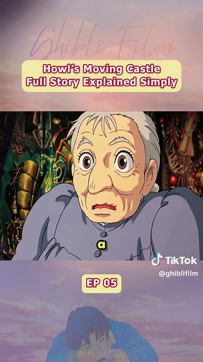 Howl’s Moving Castle Full Story Explained Simply (05) #HowlsMovingCastle #GhibliFilm #Anime #Explained #FYP
