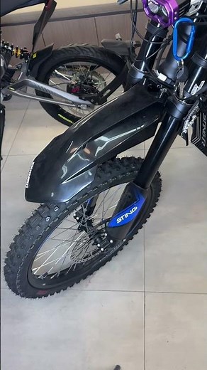 Talaria sting r mx4 mx5 pro front fender. Wider, with more fenders, and better off-road capability.