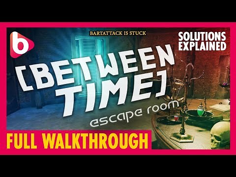 BETWEEN TIME: escape room | Full Walkthrough | Solutions explained