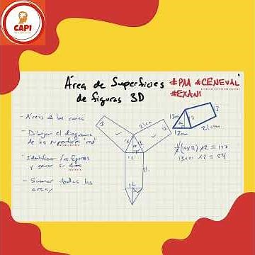 Área del prisma triangular paso a paso + tip clave de examen de admisión
