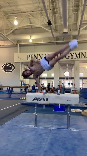 Impressive Gymnastics Skills of a Young Male Gymnast