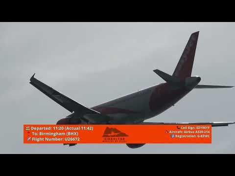 Clouds at 800 ft, Runway 09 in Sight – Gibraltar Landings & Departures | 18–19 Sept 2025