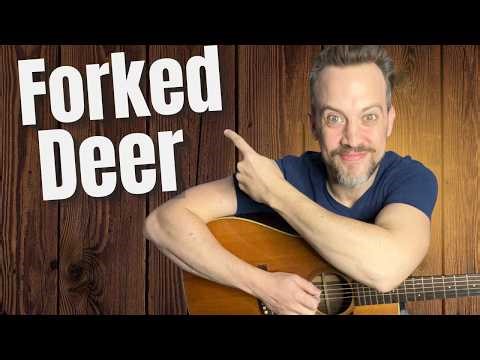 Flatpicking Fiddle Tunes!-"Forked Deer"-part 4 of 20