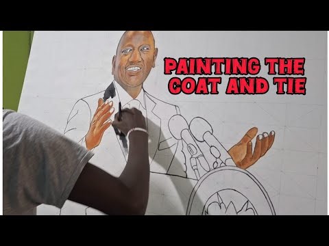 How To Paint a Realistic potrait Step by Step