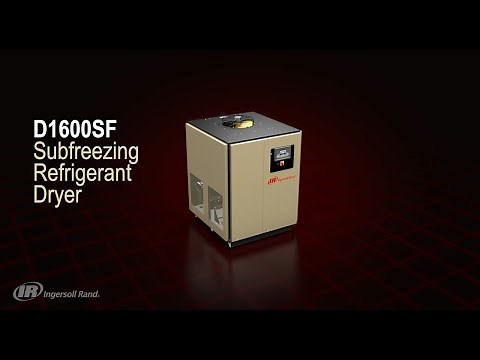 Ingersoll Rand Subfreezing Dryers 360-1,600 m3/h (210-940 cfm) Air Flow, -20°C (-4°F) Dew Point