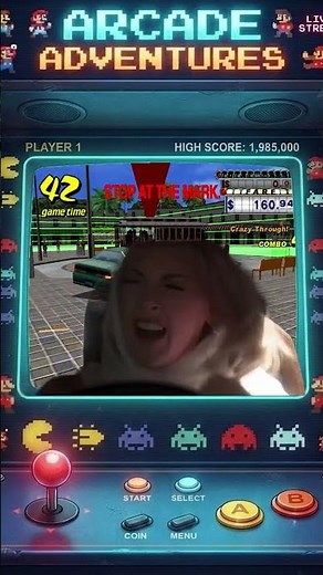 Crazy Taxi was UNHINGED in the arcade #retrogaming #arcade #nostalgia