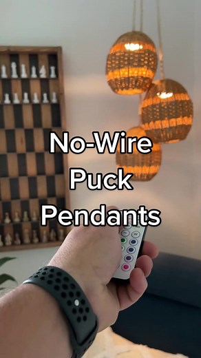 DIY Wireless Pendant Light Craft Tutorial