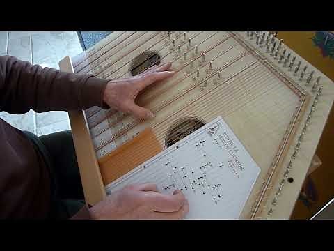 "Ecoute la voix du Seigneur" à la Cithare - Psaltérion par Pascal MARTIN