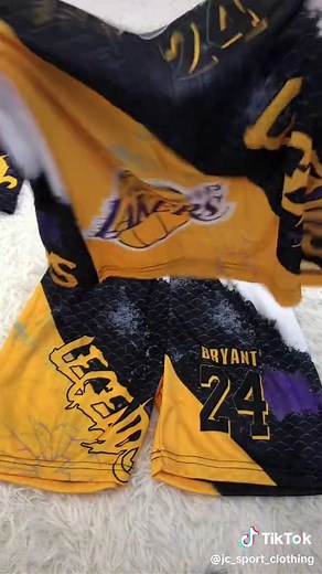 Children's jersey terno, suitable for 2-7 years old, take home with a limited time offer #kobe #24 #terno #lakers #childrens #basketball #cod