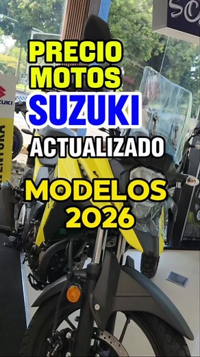 Precios y Modelos de Motos Suzuki 2026