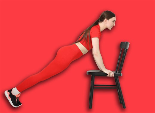 6 Chair Exercises That Tighten Sagging Arms in 30 Days After 55 (No Weights)