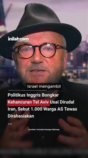 Pemimpin Partai Buruh Inggris (Workers Party of Britain) sekaligus pendiri organisasi VIVA Palestina, George Galloway, melontarkan serangkaian klaim mengejutkan terkait skala kerusakan sesungguhnya dalam konflik antara Iran, Amerika Serikat, dan Israel. Galloway secara terbuka menuding adanya sensor informasi besar-besaran oleh pemerintah Israel dan media Barat terkait kehancuran fatal di Tel Aviv serta tingginya angka kematian dari pihak AS. Dalam pernyataannya dikutip dari Moats, memicu sorota