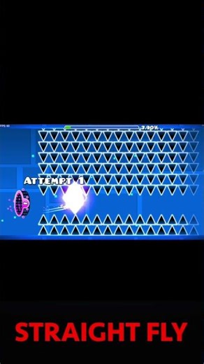 You CAN'T STRAIGHT FLY if you NEED TO #games #geometrydash #shorts #compare #funny