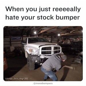 ⚠️ CAUTION: Don't try this at home. 🚫 Check out the owner’s new front end on Instagram: http://bit.ly/2TU9lge | MOVE Bumpers