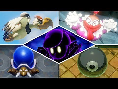 Link's Awakening - All Bosses (Nintendo Switch)