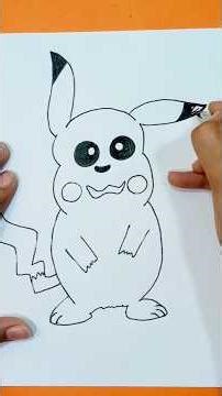 . “Cute Pikachu Sketch ✨ | #trending #shorts #pleaseyoutube1mviews