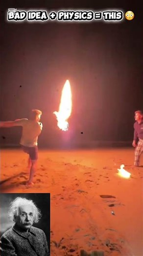 Fire + Tennis Ball = Dangerous Physics Experiment 😳 #shorts