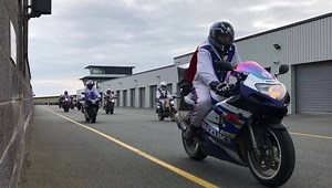 The RIDE Cymru Motorcycle Event ride out at #Anglesey Circuit | Anglesey Circuit / Trac Môn